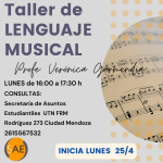 Flyer LENGUAJE MUSICAL