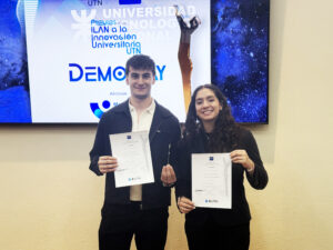 DIALOGAMOS CON LOS GANADORES DEL CONCURSO ILAN A LA INNOVACIÓN UNIVERSITARIA: ALEJO PALAVECINO Y LUCÍA DOMÍNGUEZ