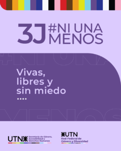 CONVOCATORIA MARCHA NI UNA MENOS – 3/6 A LAS 18:30 EN PEATONAL Y SAN MARTÍN