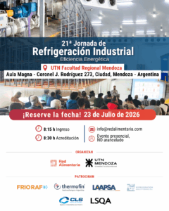 21va JORNADA DE REFRIGERACIÓN INDUSTRIAL CON FOCO EN LA EFICIENCIA ENERGÉTICA