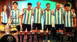 LA BANDA DE LA UTN TAMBIÉN ES MUNDIALISTA
