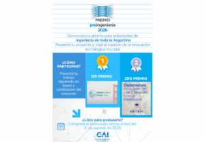PREMIO PRE INGENIERÍA DEL CENTRO ARGENTINO DE INGENIEROS