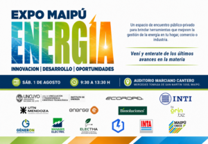 EXPO MAIPÚ ENERGÍA PRODUCTIVA – 1 DE AGOSTO DE 9:30 A 13:30