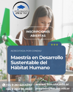 INSCRIBITE A NUESTRA MAESTRÍA EN DESARROLLO DEL HÁBITAT HUMANO