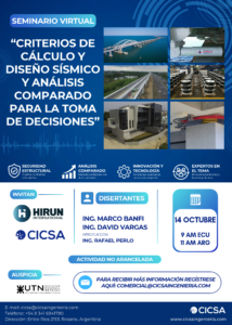 SEMINARIO VIRTUAL SOBRE DISEÑO SÍSMICO Y ANÁLISIS COMPARADO