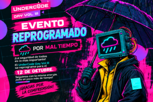 UNDERC0DE DAY – 12 DE OCTUBRE – ESPACIO ARIZU DE GODOY CRUZ